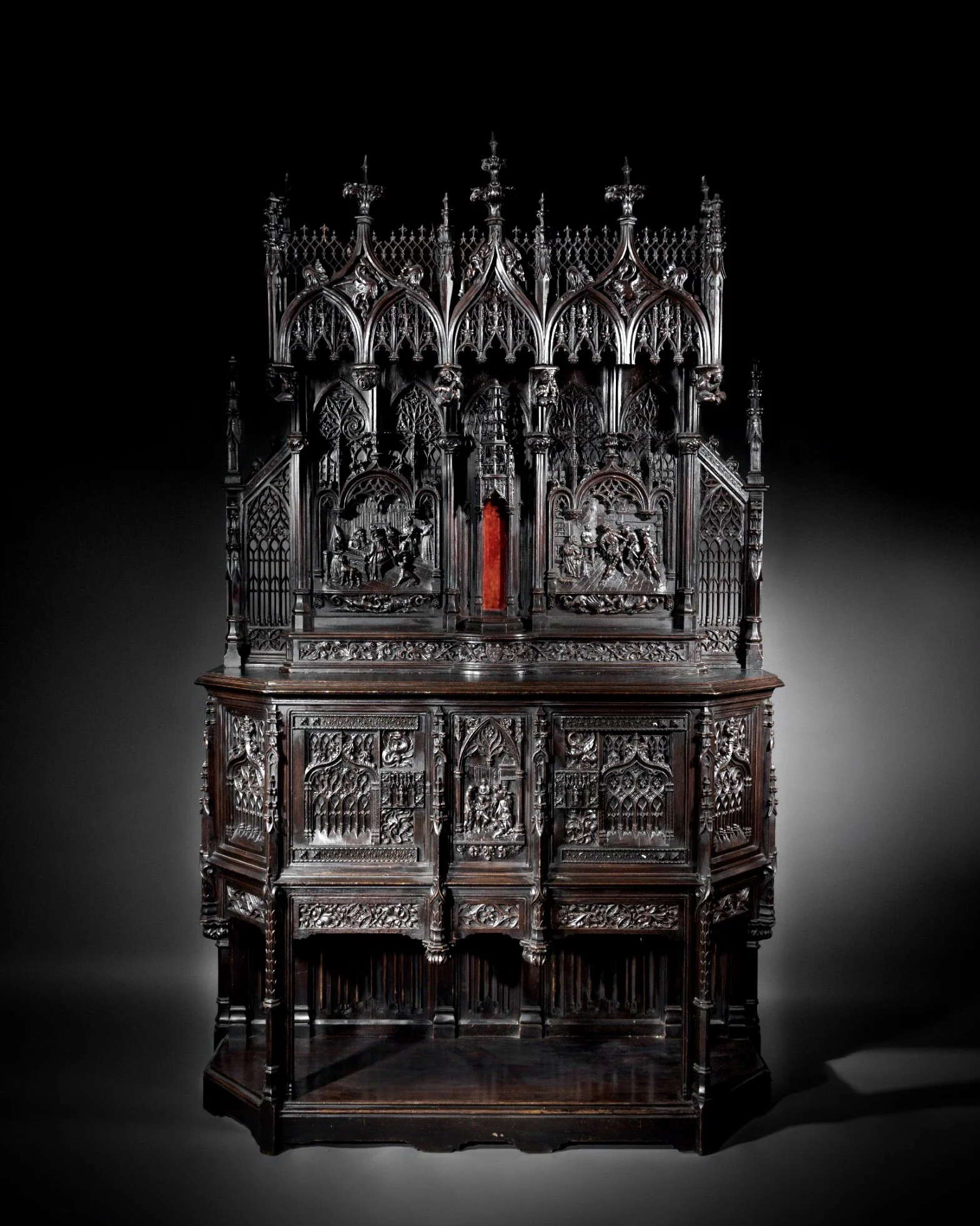 Neo-Gothic Exhibition Quality Dressoir (SOLD) — MYERS & MONROE